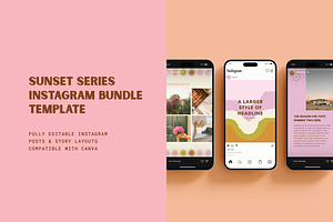 Sunset Series: Instagram Bundle