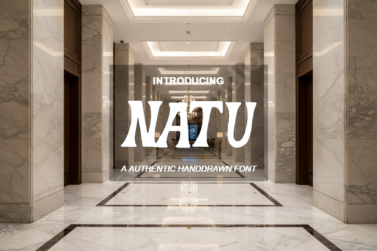 Natu | Sophisticated Modern Serif Ty, a Font by Astuti Studio (Photo 1 of 16)