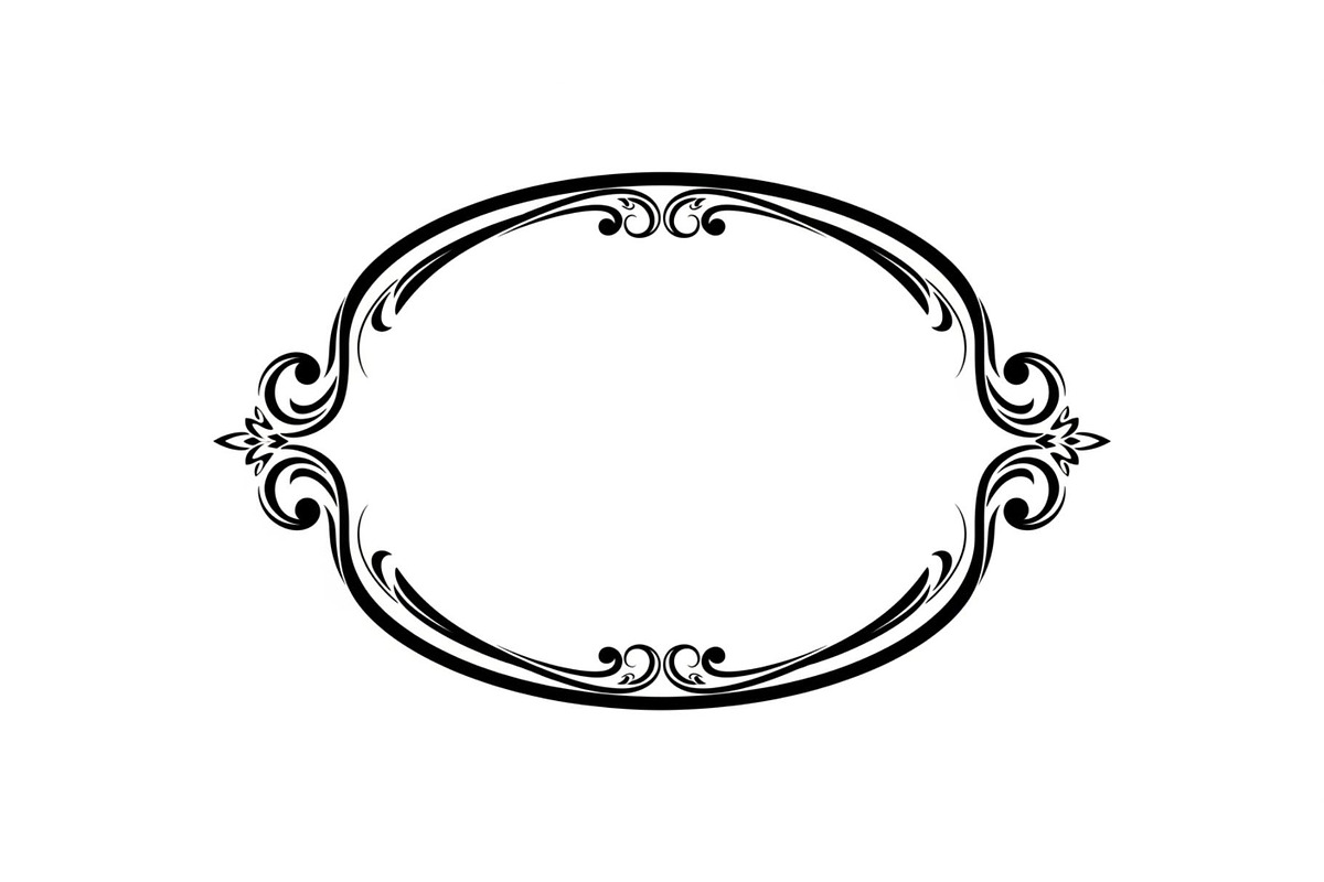 Elegant Oval Ornament Frame Bundle, an Illustration by jahid234 (Photo 24 of 31)