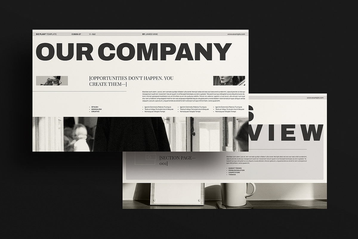 Business Plan Presentation Template preview 7