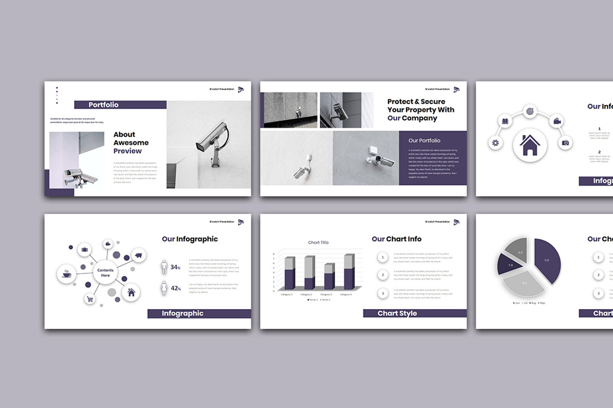 B'watch - CCTV Power Point, a Presentation Template by Raseuki (Photo 5 of 6)