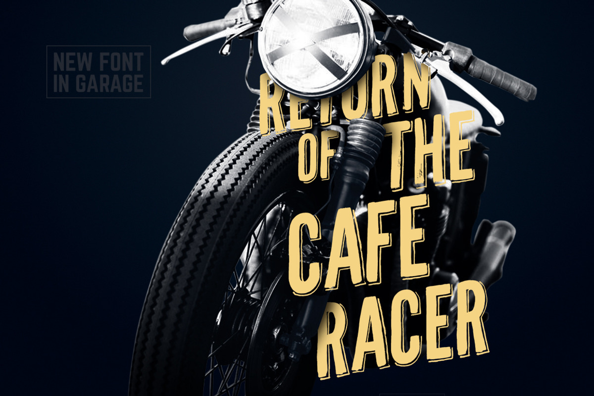 CafeRacer Typeface
