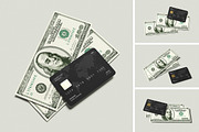 Card and Money Mockup, a Product Mockup by swsi-studio (Thumbnail 1 of 5)