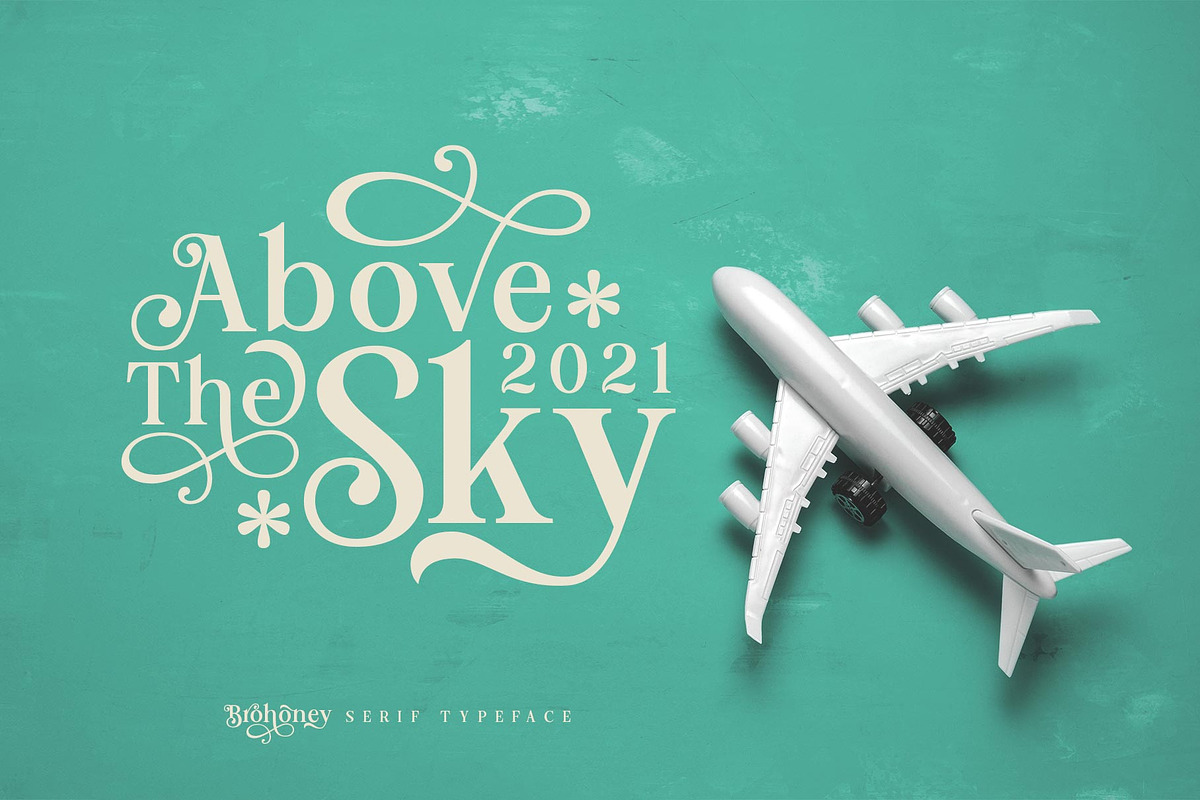 Brohoney Modern Serif Typeface, a Serif Font by alit design (Photo 3 of 18)