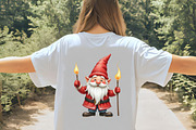 Lridescent Christmas Cute Gnome Clip, an Illustration by CrexoraLab (Thumbnail 2 of 5)