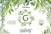 Greenery 2 - More Leaves & Wreaths, an Illustration by Kelly Jane Creative (Thumbnail 1 of 4)