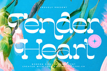 Tender Heart Modern Display Serif