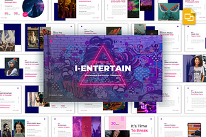 IEntertain Google Slides Template