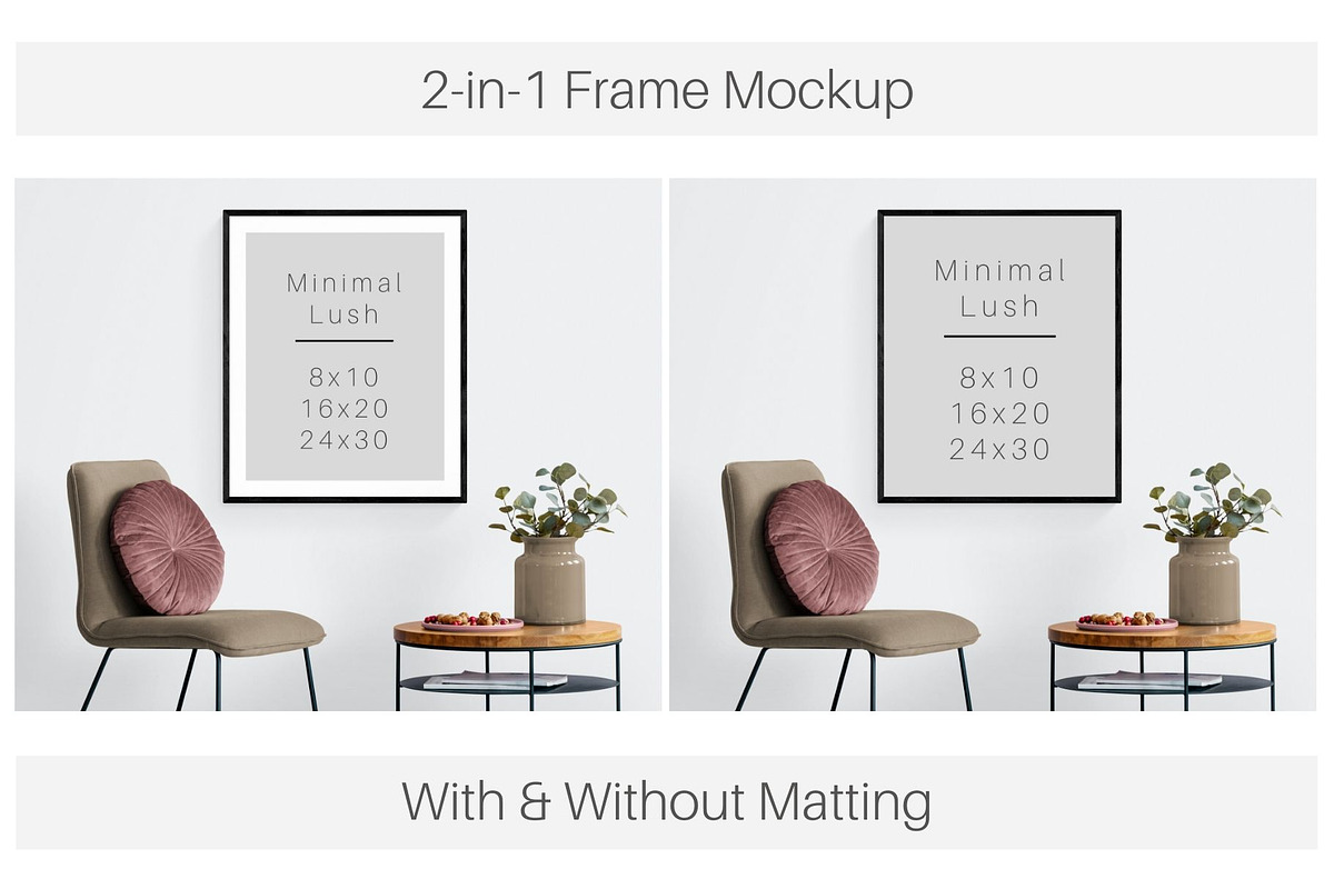 4:5 Ratio (2in1) Black Frame Styled, an Object Graphic by Loads of Lovely (Photo 1 of 4)