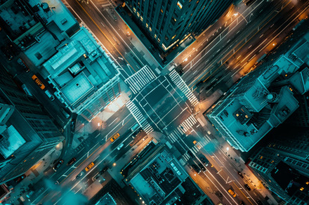The aerial perspective highlights a, a Photo by Tanuart