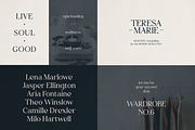 Wedding Serif Font Bundle - 8 Fonts, a Serif Font by Only Fonts (Thumbnail 7 of 10)