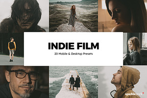 20 Indie Film Lightroom Presets LUTs