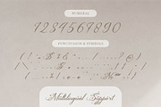 Bittenong Cenduin Modern Calligraphy, a Script Font by Denustudios (Thumbnail 11 of 13)