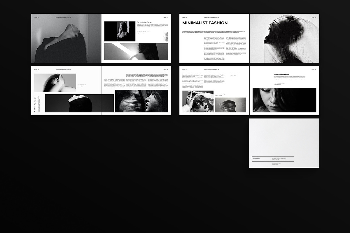Magazine Template Landscape, a Magazine Template by DesignCrest (Photo 14 of 14)