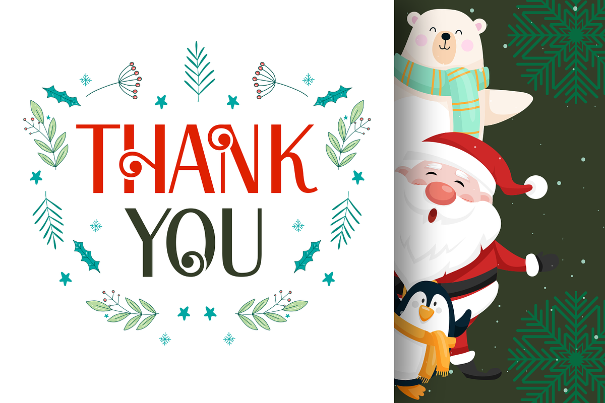 Christmas Whimsy Demo Font, a Script Font by Akrinity Digital (Photo 8 of 8)