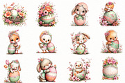 Whimsical Easter egg Clipart, an Illustration by Designworld (Thumbnail 3 of 8)