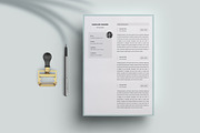 Resume and Cover Letter Template, a Resume Template by Leo Resume (Thumbnail 5 of 7)