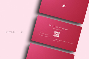 Feminine Business Card - V.49