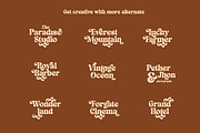 Londona - Retro Serif Font, a Serif Font by RantautypeStudio (Thumbnail 5 of 12)