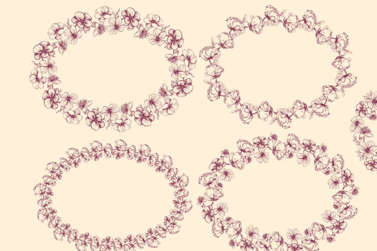 Vintage Bundle- 250 vector elements, an Object Graphic by TatianaCociorva (Photo 7 of 19)