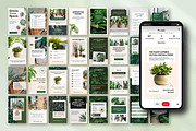 Plant Pinterest Pins Canva Templates, a Social Media Template by Snapybiz (Thumbnail 6 of 10)