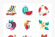 Animated Tropical Icon Set, a Duotone Icon by Prosymbols (Thumbnail 7 of 14)