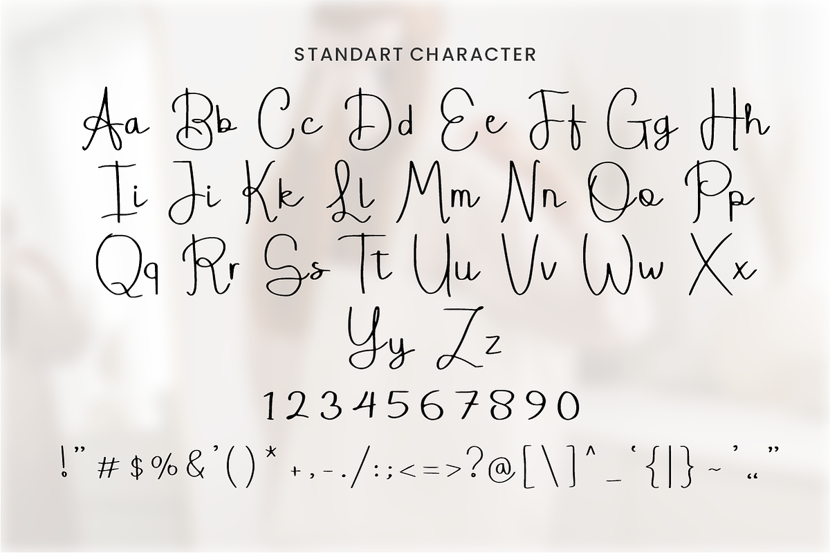 Aname Handwriting – Monoline Script, a Handwritten Font by KiddoGlyphs Studio (Photo 6 of 7)