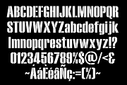 Disco Voador Stencil Font, a Sans Serif Font by Minhocossauro Emporium (Thumbnail 2 of 5)