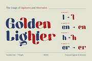 Berkara - Stylish Serif Display, a Serif Font by Pandeka Studio (Thumbnail 7 of 9)