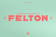 Felton Font, a Font by Crashtype Foundry (Thumbnail 2 of 4)