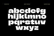 Triver - Bold Inktrap Font, a Sans Serif Font by limitype (Thumbnail 9 of 12)
