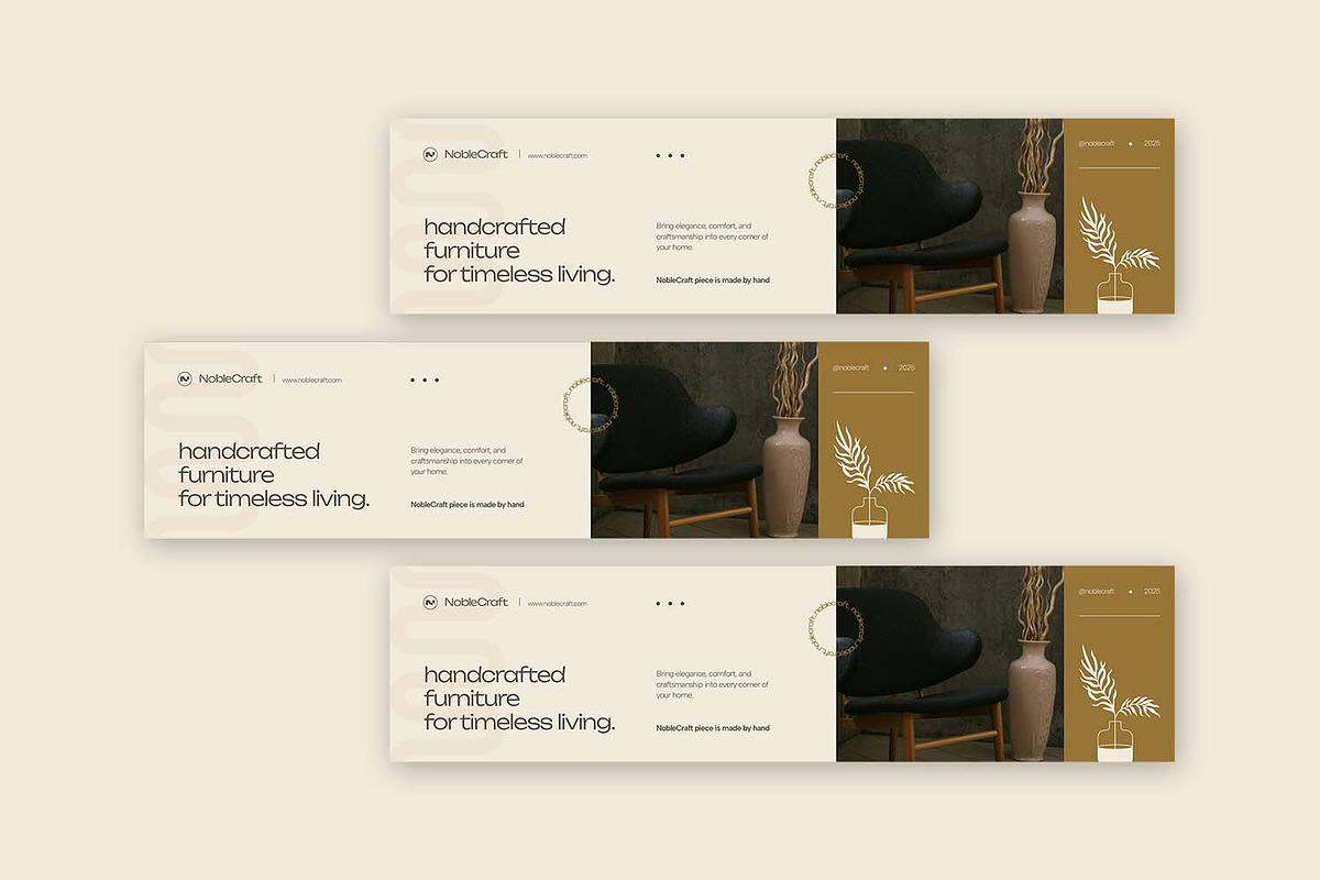 Noblecraft Furniture - Etsy Banner, a Social Media Template by VUNIRA (Photo 2 of 3)