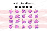 Cute Ice Cream Heat Melts, a Food Illustration by Palau (Thumbnail 10 of 12)