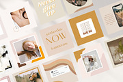 Boho Social Media Templates Canva, a Social Media Template by Boltik Studio (Thumbnail 7 of 9)