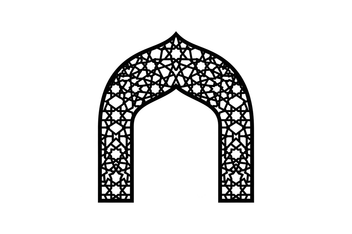 Islamic Arch Window Vector Bundle, an Illustration by yasushie (Photo 21 of 51)
