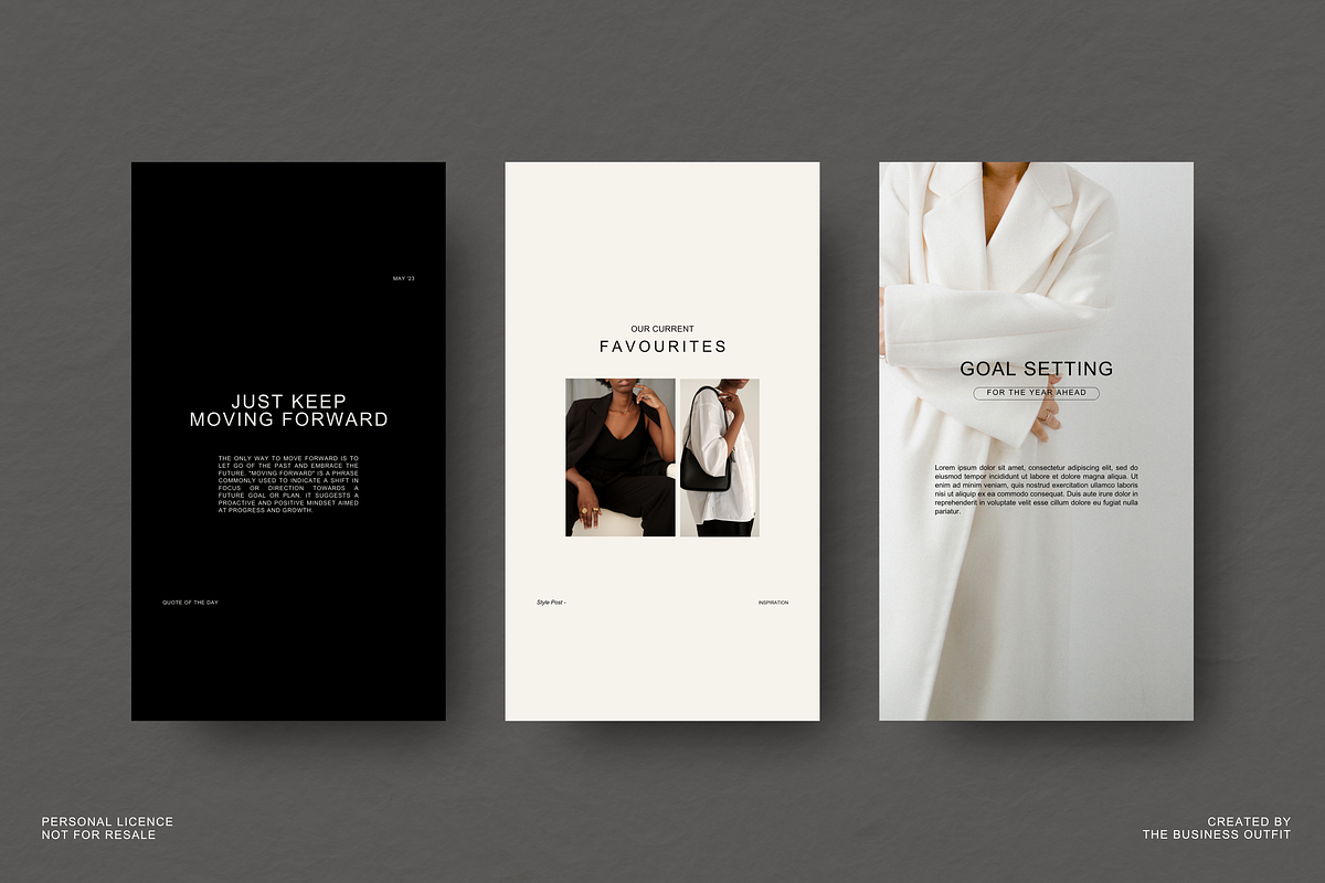 Minimal Instagram Stories - Canva, a Social Media Template by thebusinessoutfit (Photo 5 of 16)