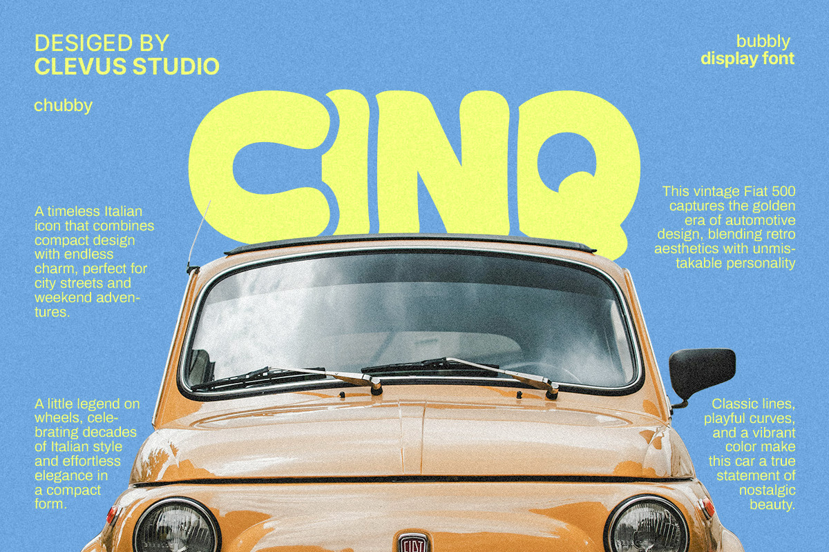 Holidough | Rounded, a Sans Serif Font by ClevUs (Photo 3 of 12)