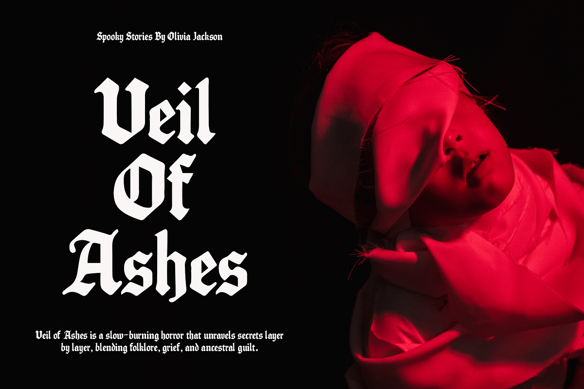 Caldareth - Modern Blackletter Font, a Blackletter Font by overlaytemplates (Photo 3 of 5)