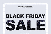 Glitter Black friday sale template, a Marketing Template by Love Giftery (Thumbnail 2 of 2)