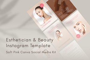Esthetician/Beauty Social Media Kit