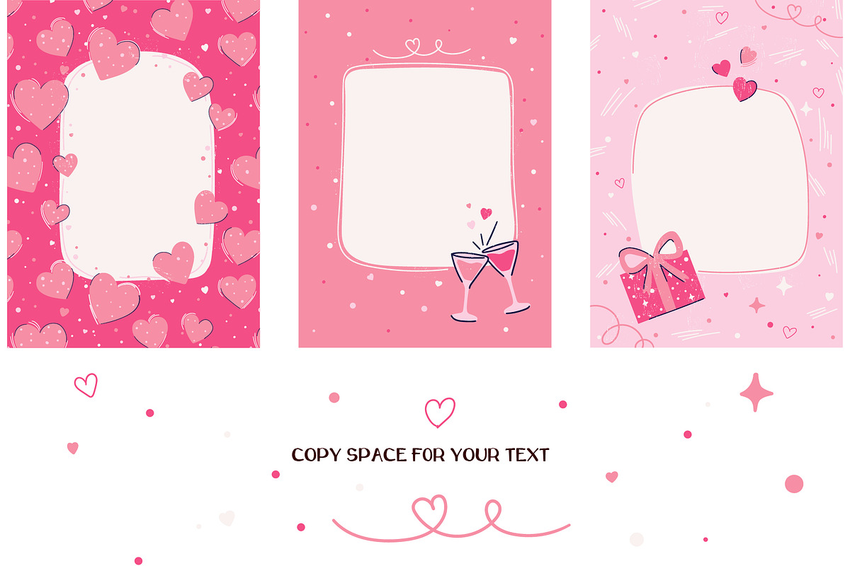 Love Vibes Set, a Seasonal Illustration by Zim Varezhkin (Photo 11 of 12)