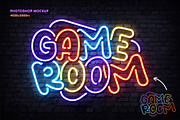 Custom Neon Sign Photoshop Mockup, a Mockup by Andrew Skoch Design (Thumbnail 5 of 11)