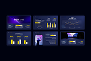Dark Gradient Technology PowerPoint, a Presentation Template by Iqsiart Studio (Thumbnail 3 of 3)