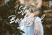 Settiya Fonts Trio+swash, a Script Font by jorse (Thumbnail 10 of 10)
