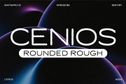 Cenios Rounded Rough, a Sans Serif Font by Craft Supply Co. (Thumbnail 1 of 8)
