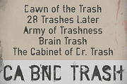 CA BND Trash, a Sans Serif Font by Cape Arcona Type Foundry (Thumbnail 3 of 4)