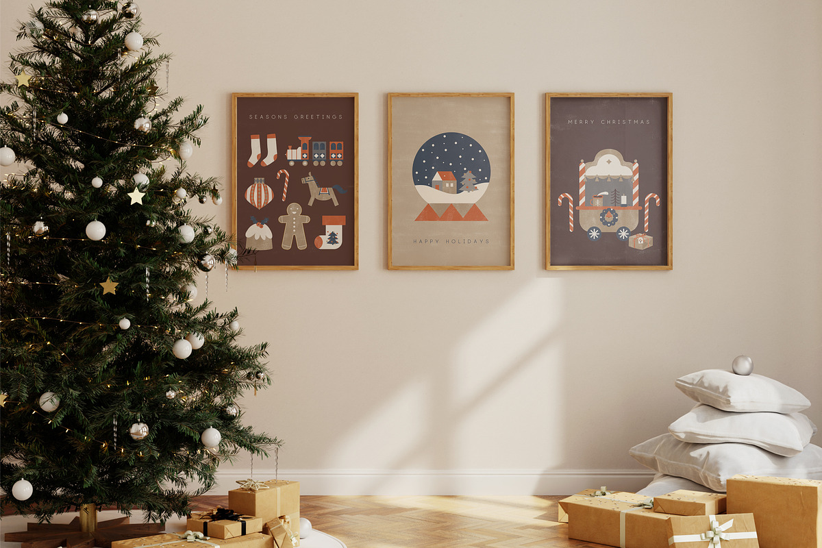 Winter Wonderland Christmas, a Seasonal Illustration by lokko studio (Photo 7 of 10)