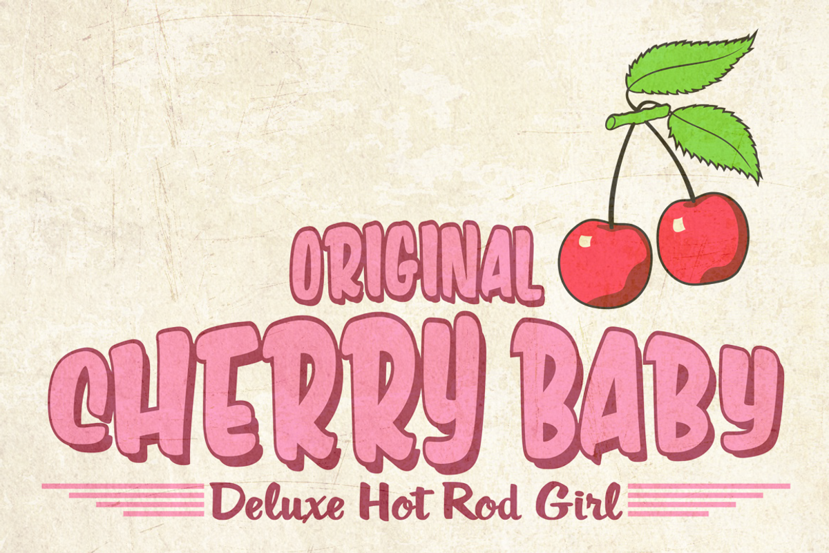 Original Cherry Baby, an Illustration by Kustomtype (Photo 1 of 2)