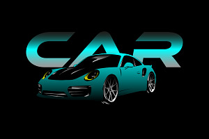 Auto Car Logo, a Transportation Illustration by Sumberpangan
