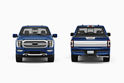Pickup Truck Mockup 10, a Product Mockup by Mockupix (Thumbnail 9 of 12)